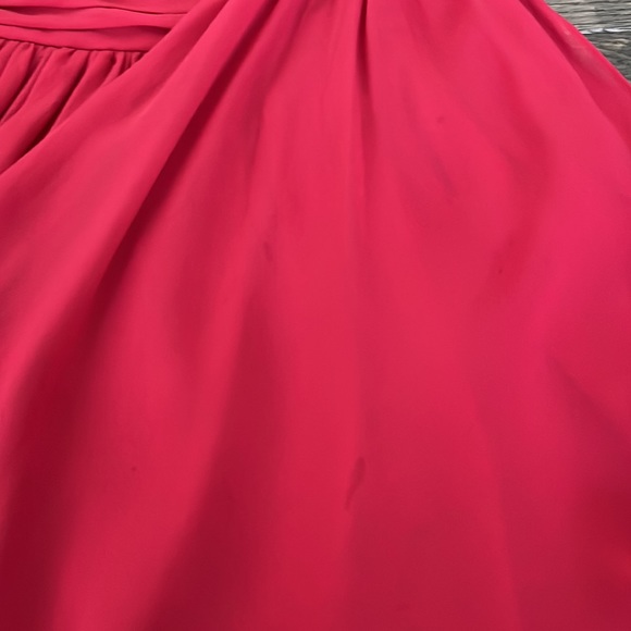 Temperley London Red Silk Cocktail Dress - Picture 6 of 6